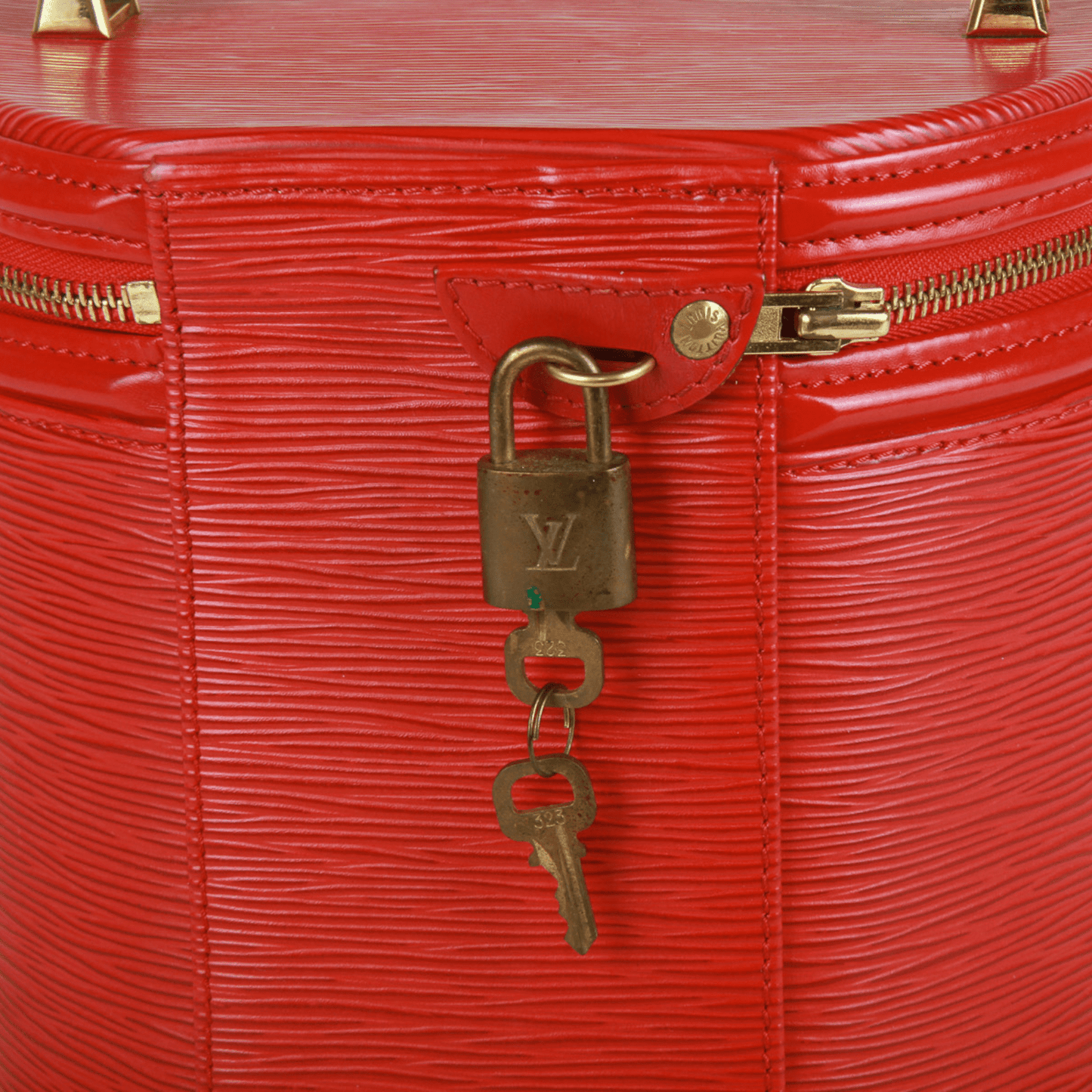 Authentic Louis Vuitton Cannes Red Epi hand bag