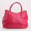 Authentic Prada Pink Vitello Daino Leather Shopper Tote