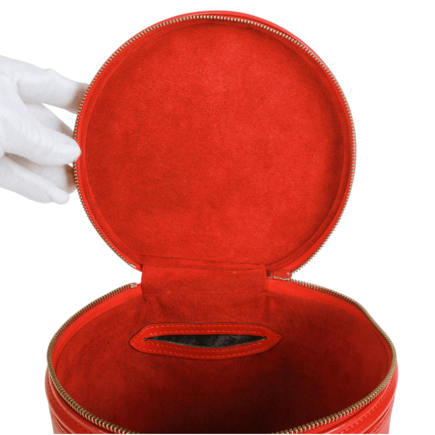 Authentic Louis Vuitton Cannes Red Epi hand bag