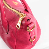 Authentic Prada Pink Vitello Daino Leather Shopper Tote