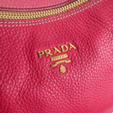 Authentic Prada Pink Vitello Daino Leather Shopper Tote