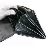 Authentic Vintage Versace Ostrich Leather Medusa Long Wallet