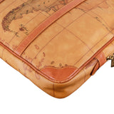 Authentic Alviero Martini Prima Classe world map soft briefcase