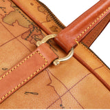 Authentic Alviero Martini Prima Classe world map soft briefcase