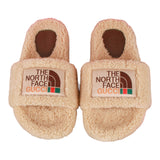 Authentic Gucci The North Face Fleece Sandals
