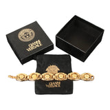Authentic Gianni Versace Gold-tone Medusa bracelet