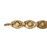 Authentic Gianni Versace Gold-tone Medusa bracelet