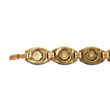 Authentic Gianni Versace Gold-tone Medusa bracelet