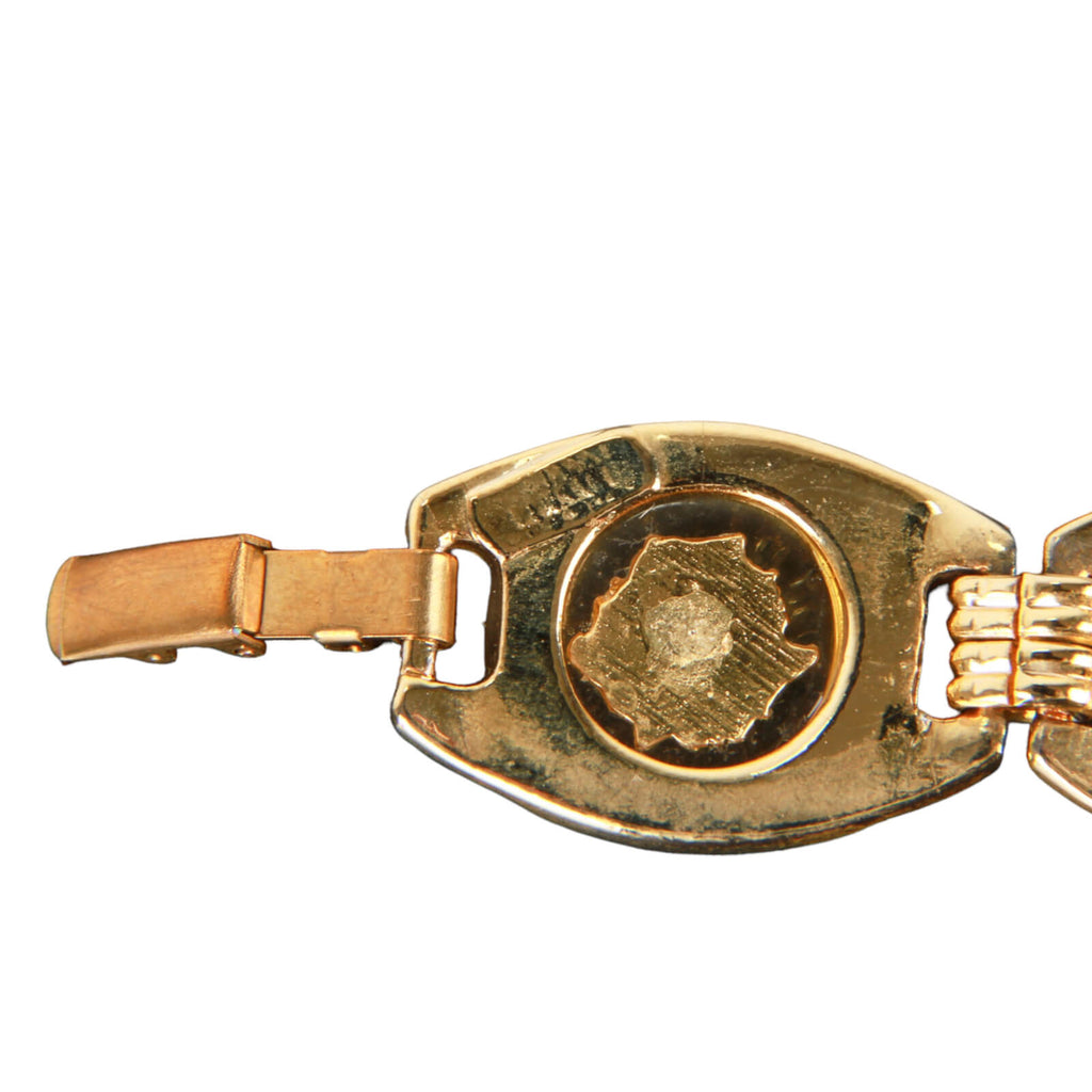 Authentic Gianni Versace Gold-tone Medusa bracelet