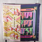 Authentic HERMES Silk Scarf Double Sangle