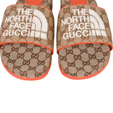 Authentic GUCCI x THE NORTH FACE GG CANVAS SLIDES SIZE: 9