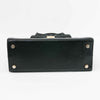 Authentic Salvatore Ferragamo Black Ribbon Leather Bag