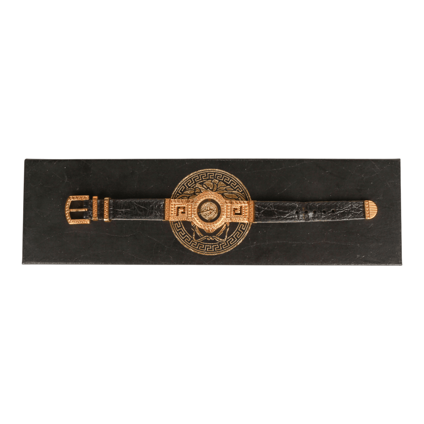 Vintage ladies Gianni Versace medusa Gold plated quartz watch