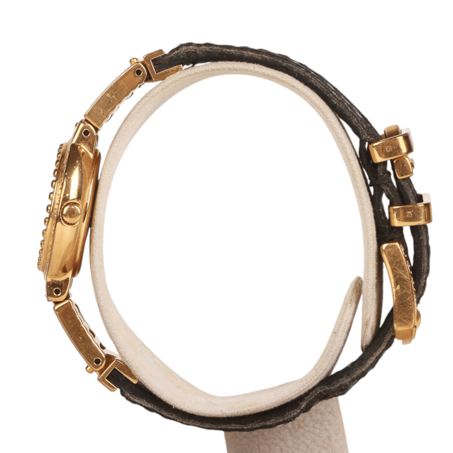 Vintage ladies Gianni Versace medusa Gold plated quartz watch