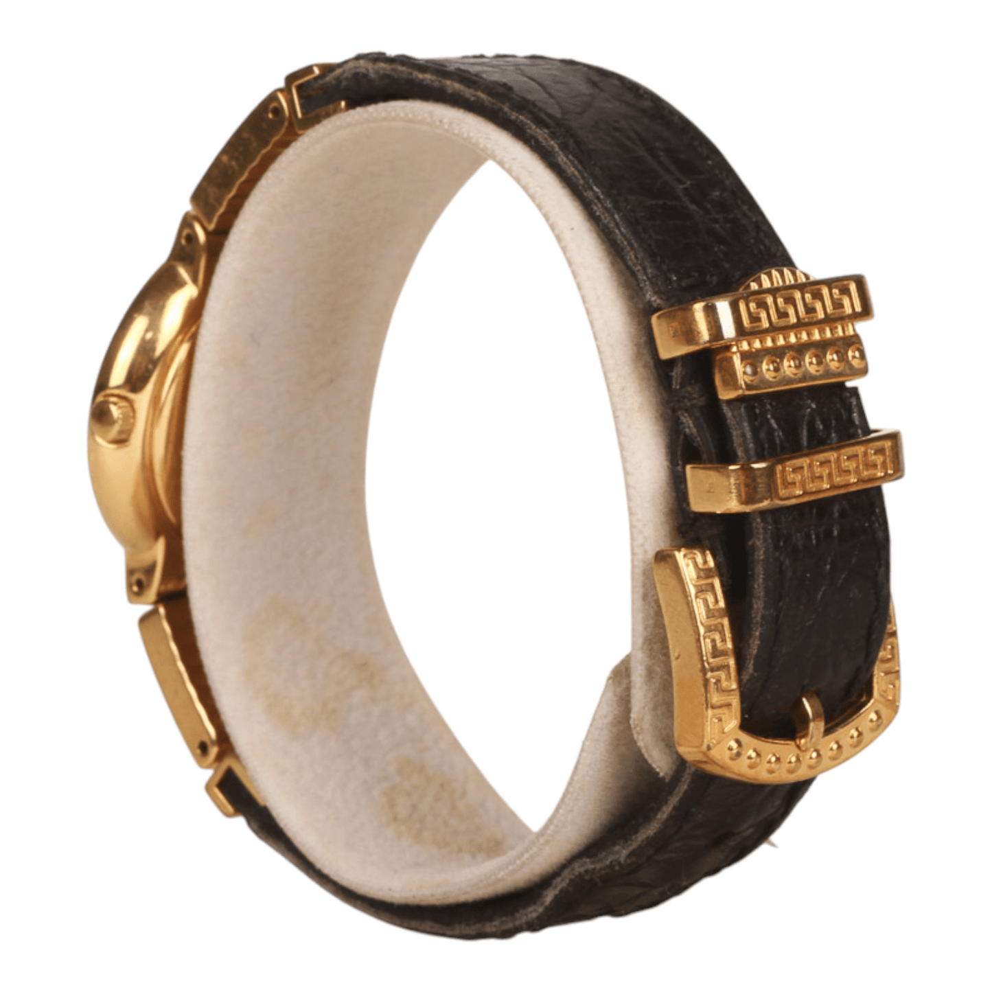 Vintage ladies Gianni Versace medusa Gold plated quartz watch