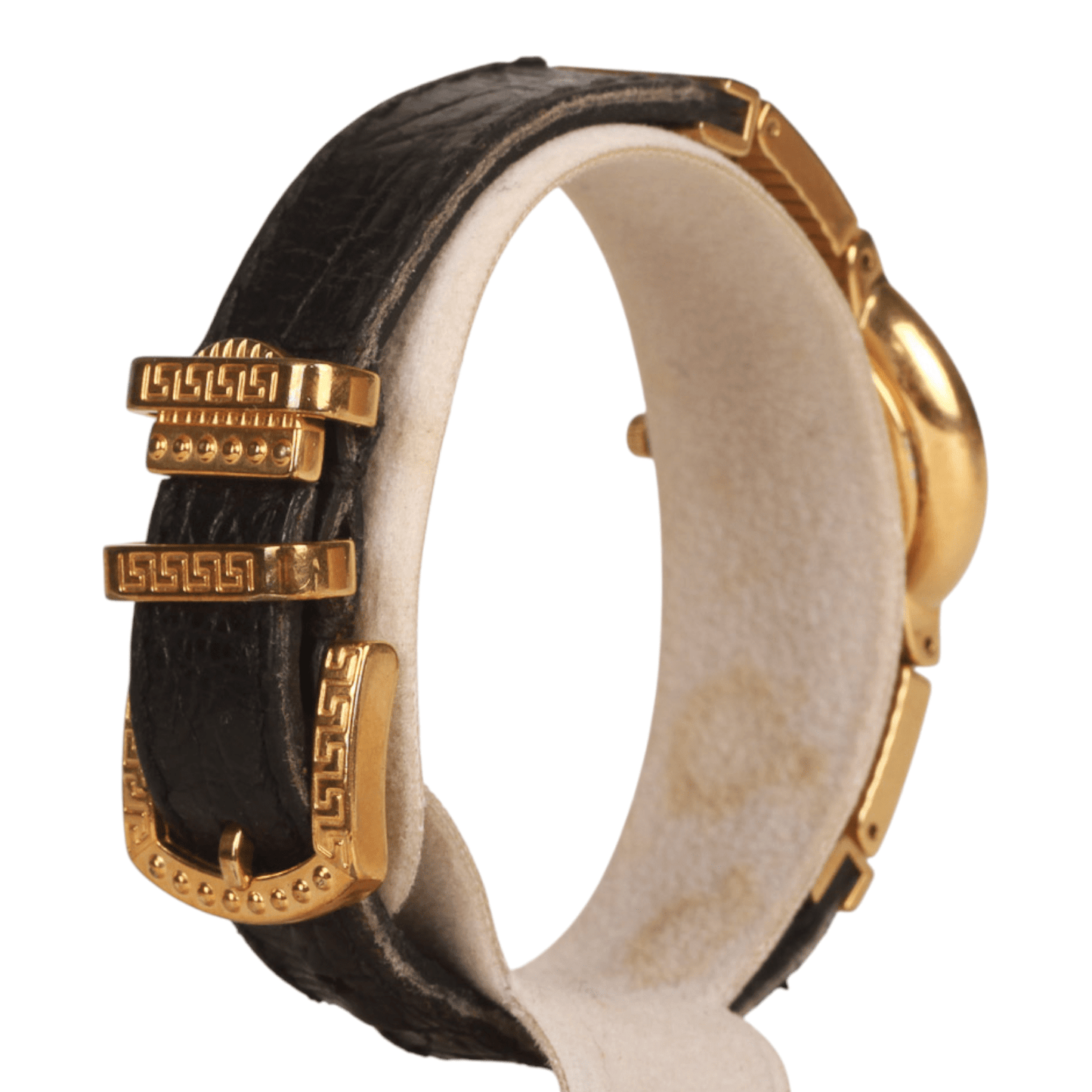 Vintage ladies Gianni Versace medusa Gold plated quartz watch