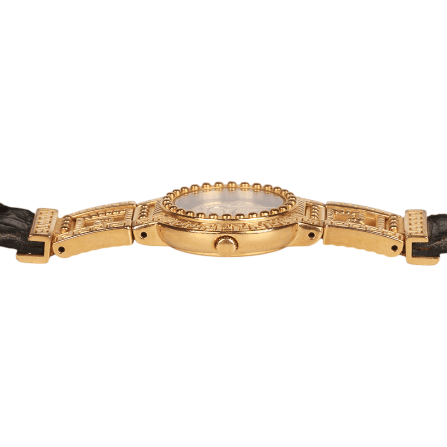 Vintage ladies Gianni Versace medusa Gold plated quartz watch