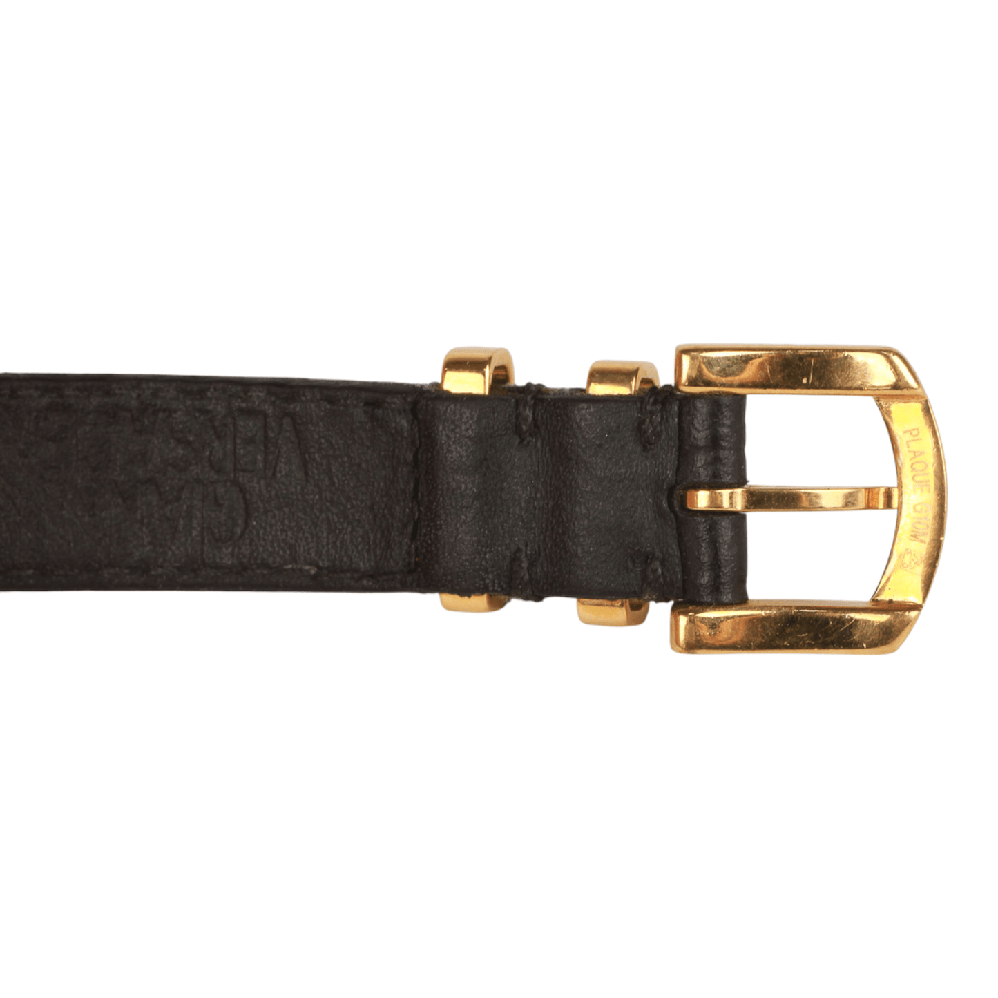 Vintage ladies Gianni Versace medusa Gold plated quartz watch