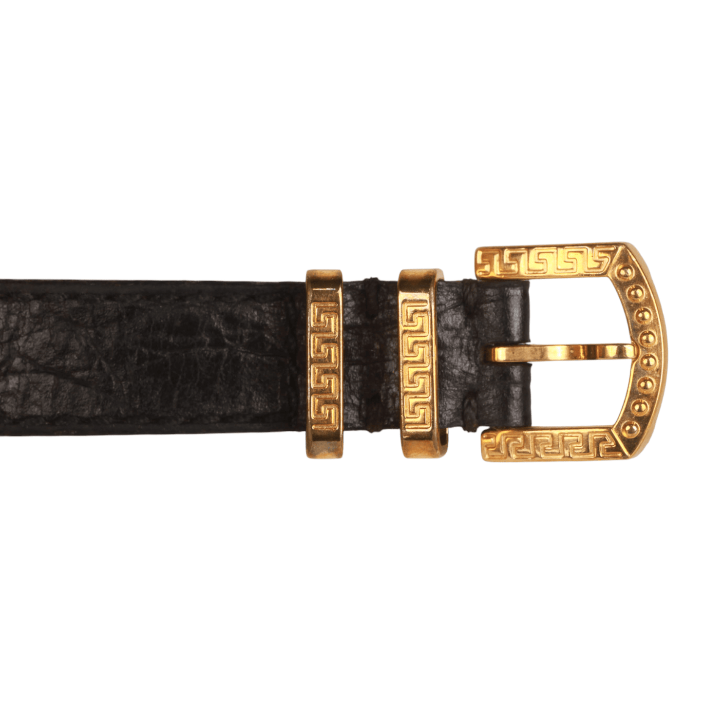 Vintage ladies Gianni Versace medusa Gold plated quartz watch