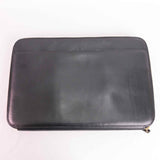 Authentic Brooks Brothers Black Leather Business Bag