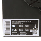 Authentic Nike Two 18 x Air Jordan 2 Low US 10