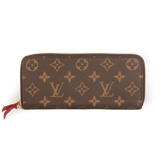 Louis Vuitton Monogram Clémence Wallet – Fuchsia Interior