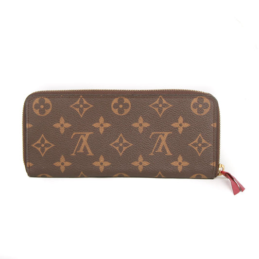 Louis Vuitton Monogram Clémence Wallet – Fuchsia Interior