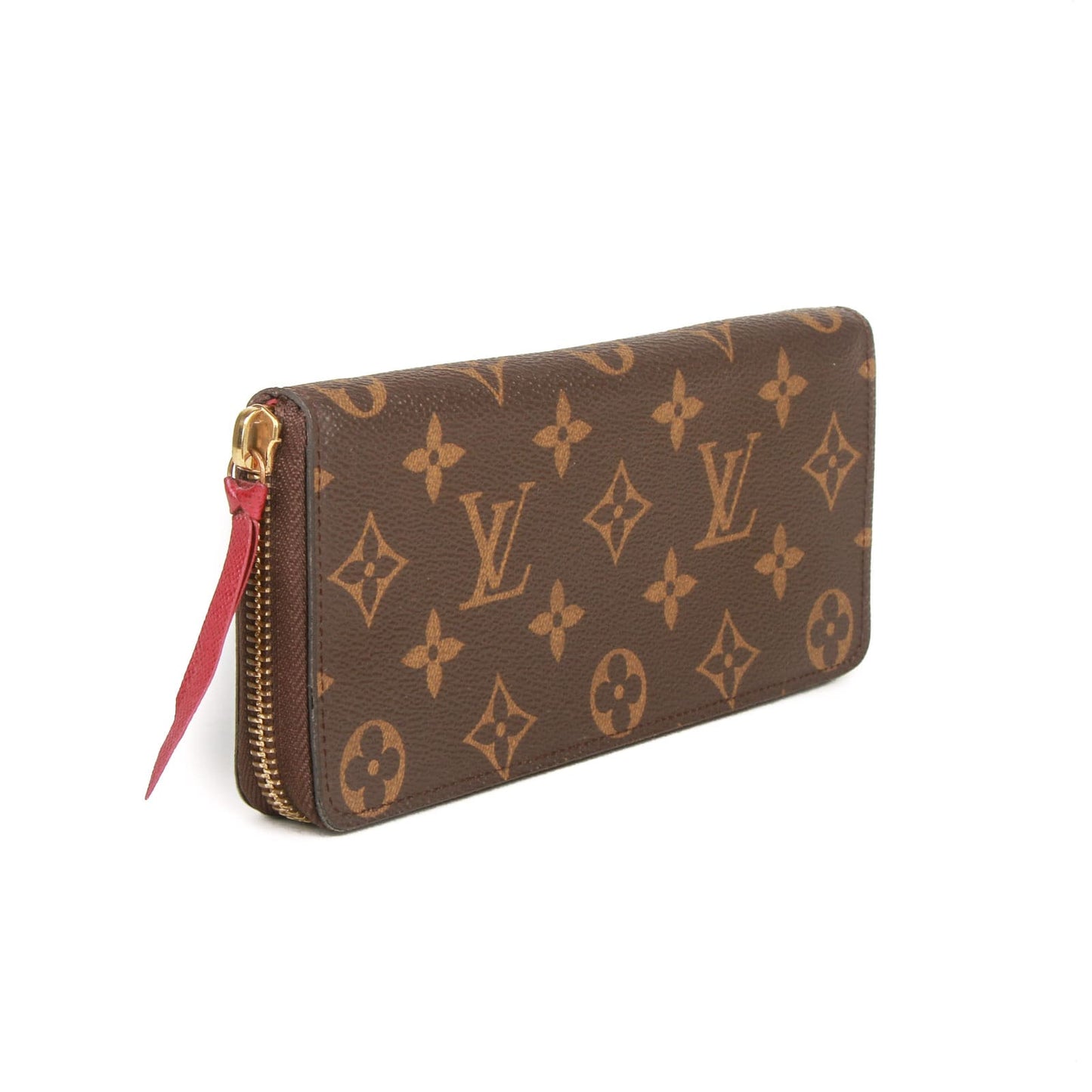 Louis Vuitton Monogram Clémence Wallet – Fuchsia Interior