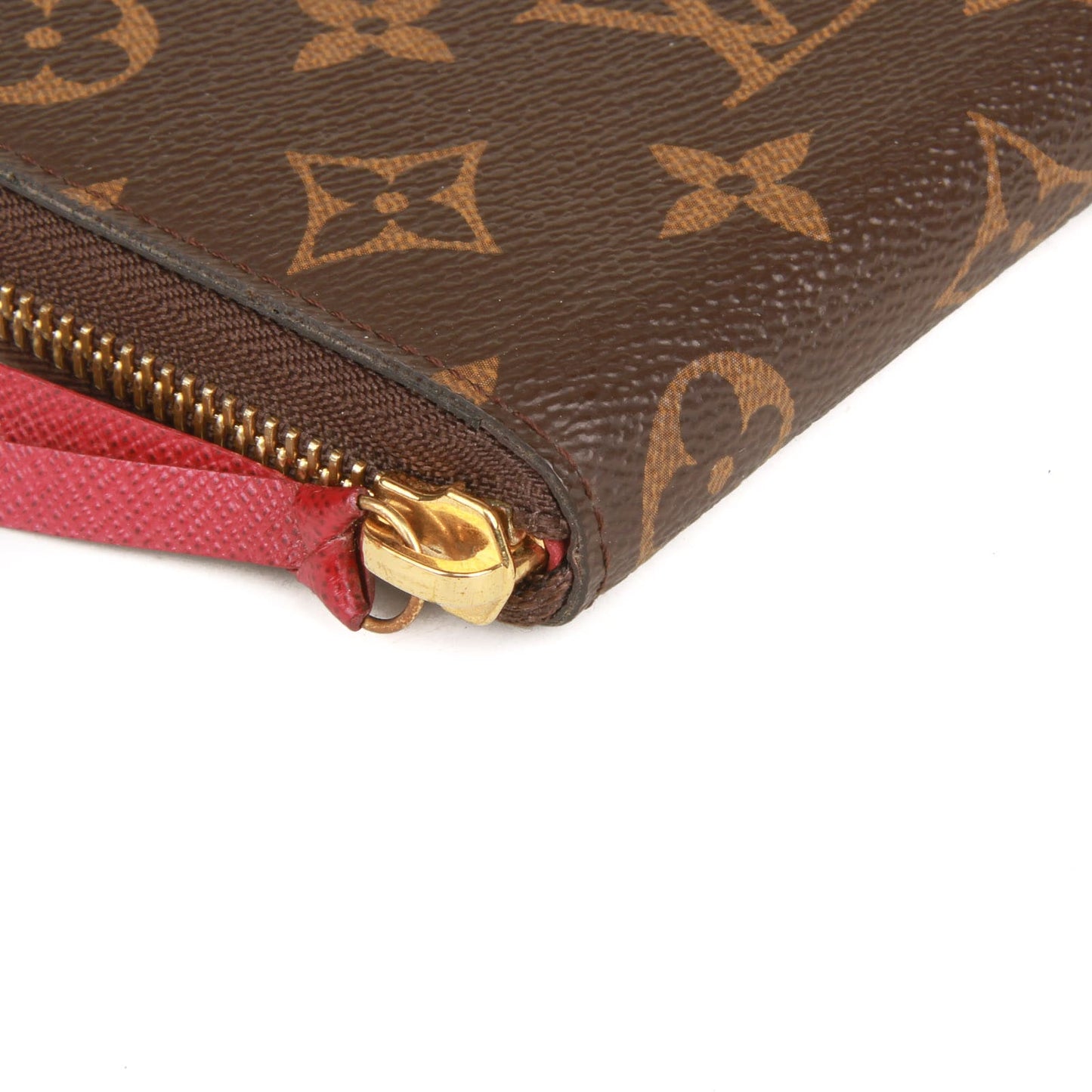 Louis Vuitton Monogram Clémence Wallet – Fuchsia Interior