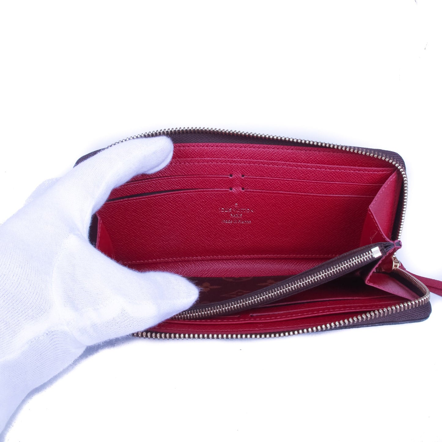 Louis Vuitton Monogram Clémence Wallet – Fuchsia Interior