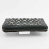Authentic Jimmy Choo Biker Leather With Stars Black/Gunmetal Wallet