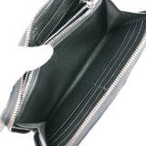 Authentic Jimmy Choo Biker Leather With Stars Black/Gunmetal Wallet