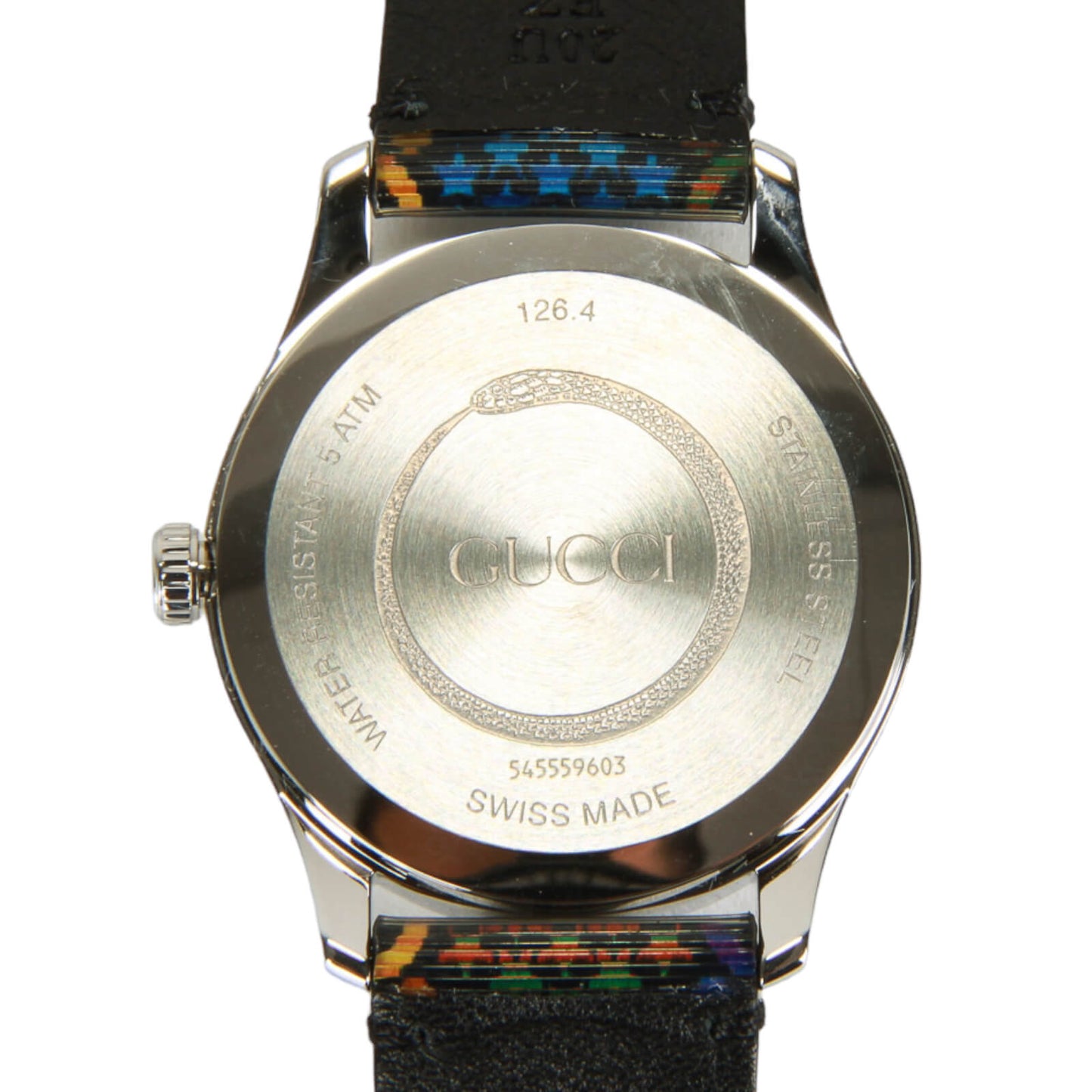 Authentic Gucci G Timeless GG Psychedelic Quartz Stainless Watch
