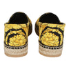 Authentic Versace Barocco-print espadrilles mens shoes