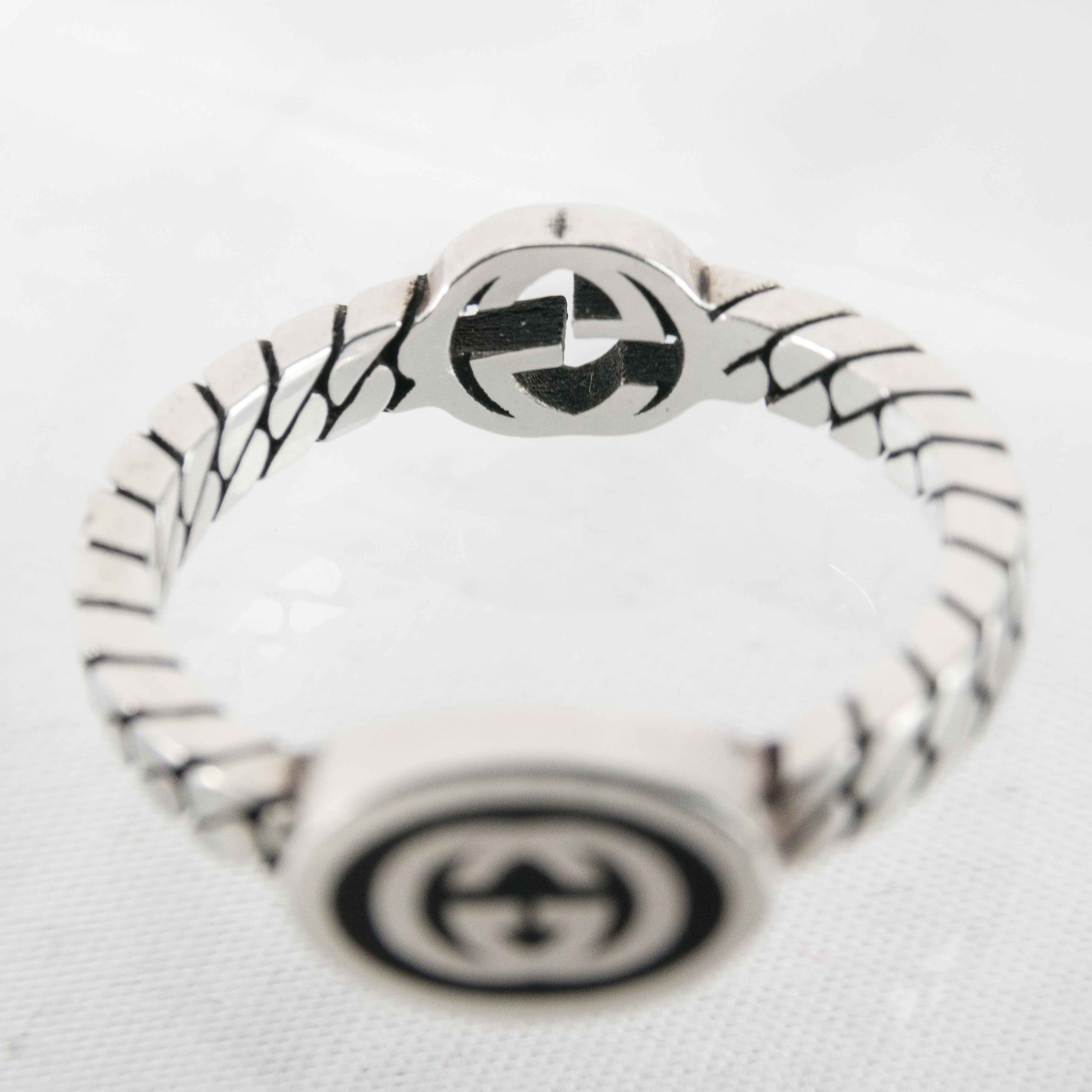 Gucci - Ring - Interlocking G Silver Ring Silver – Connect