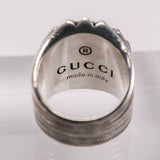 Authentic Gucci - Silver - Flower Ring