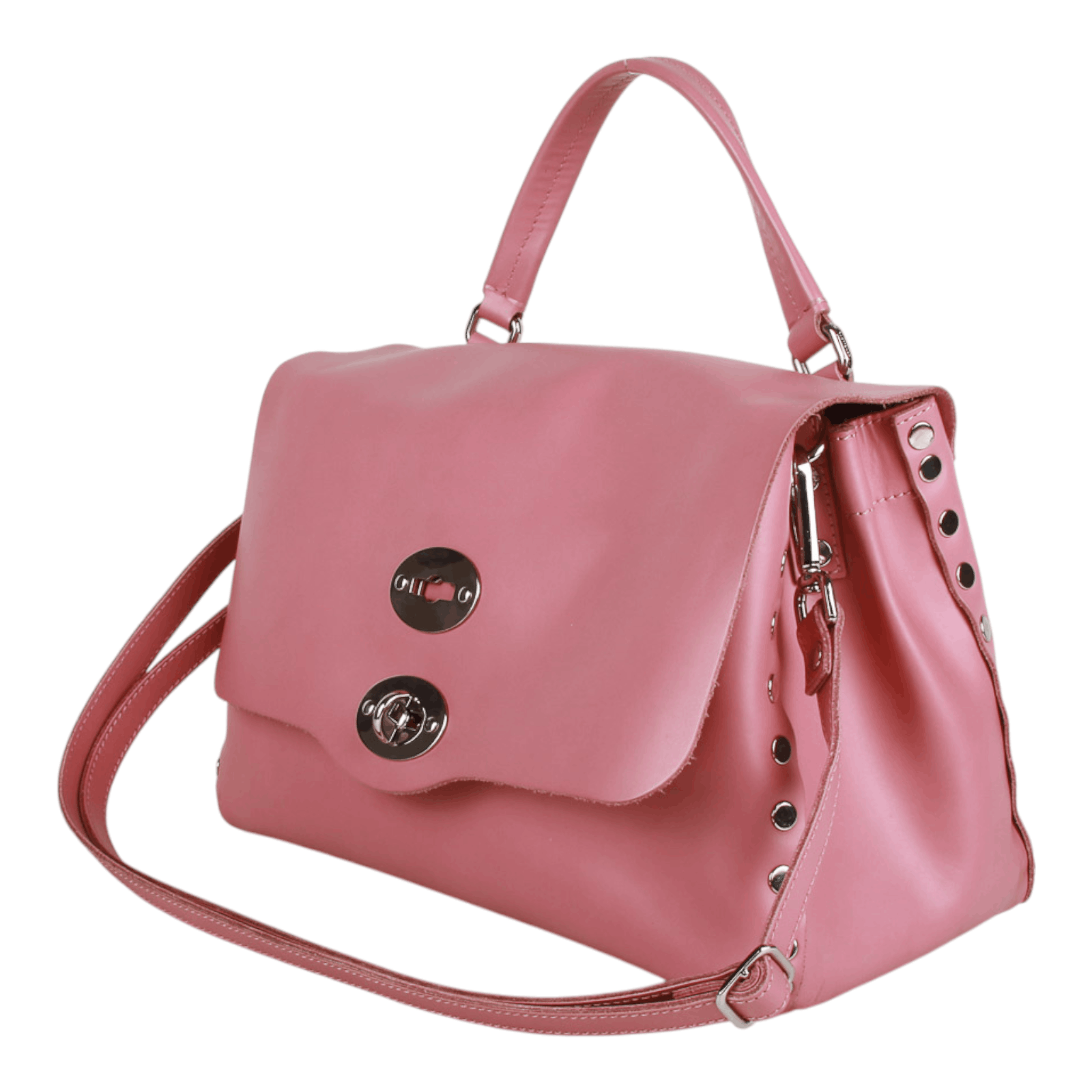 Zanellato Postina Daily Bag – Medium in Pink Leather – Connect Zanellato Postina Daily Bag – Medium in Pink Leather – Connect