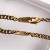 Authentic LOUIS VUITTON LV Wood Initial Gold MP2780 Necklace