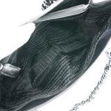 Prada Classic Nappa Chain/Leather Woven Strap Bag