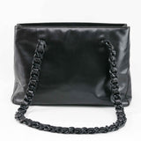 Prada Classic Nappa Chain/Leather Woven Strap Bag
