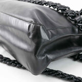 Prada Classic Nappa Chain/Leather Woven Strap Bag