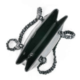 Prada Classic Nappa Chain/Leather Woven Strap Bag