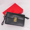 Authentic Lancel - Timeless - Clutch bag  Black - Leather