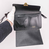 Authentic Lancel - Timeless - Clutch bag  Black - Leather