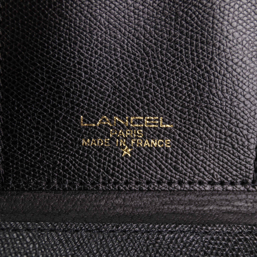 Authentic Lancel - Timeless - Clutch bag  Black - Leather