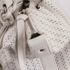 Authentic Chloé White Kerala White Leather Tote Bag