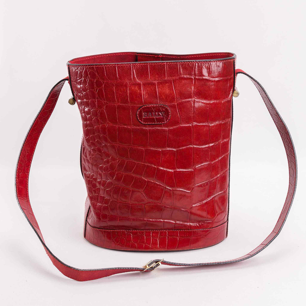 Bally bucket bag best sale