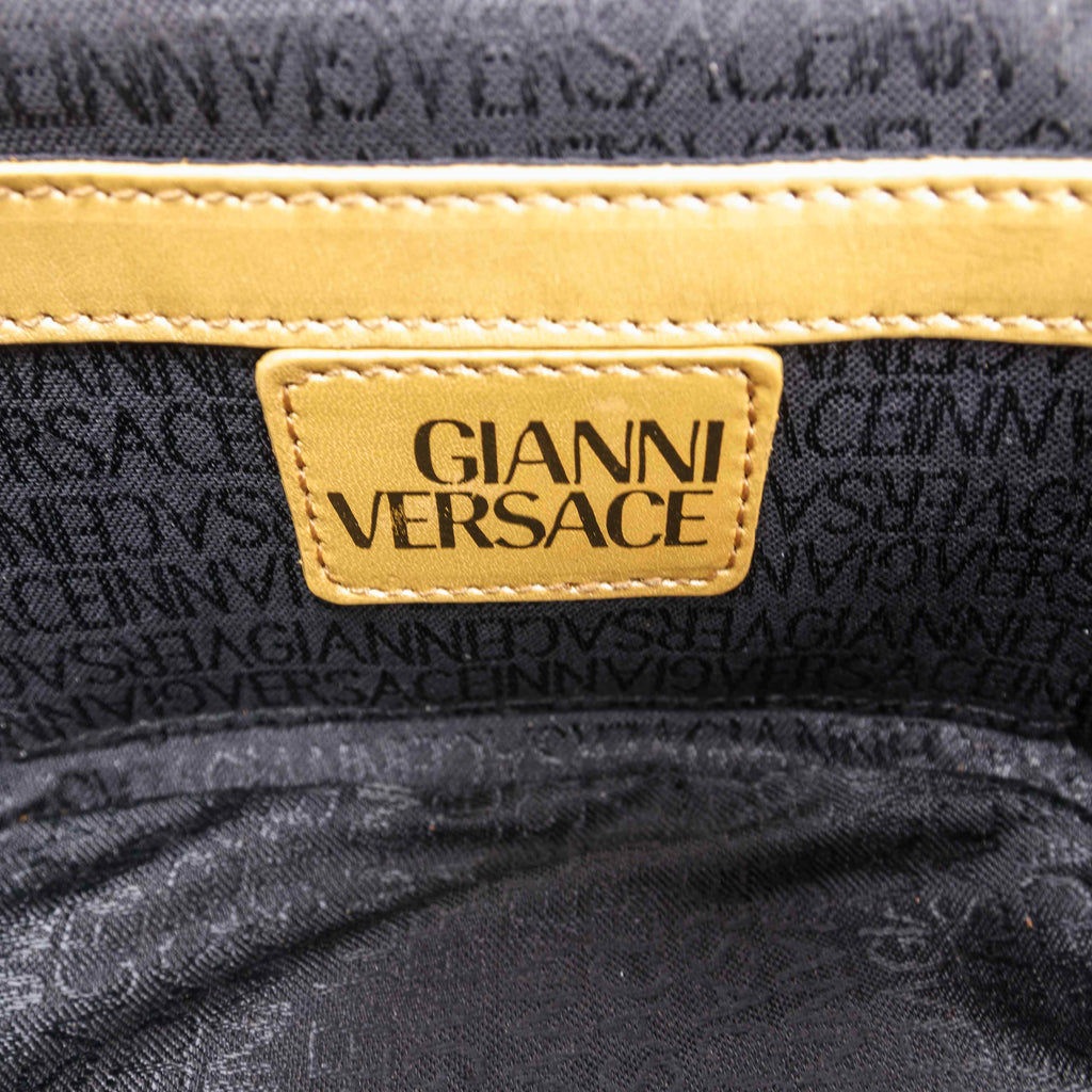 Gianni Versace - Ostrich Leather Vanity Pouch - Handbag