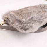 Authentic Tory Burch Rabbit Fur shoulder bag purse