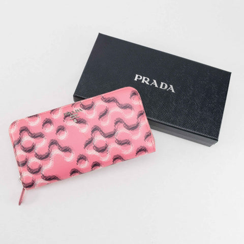 Authentic Prada Nappa Antique Drawstring Bag